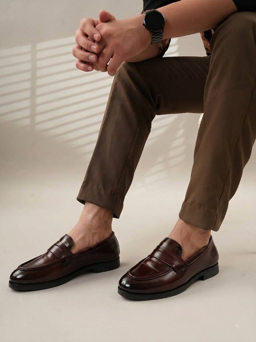 Men's Brown Casual Loafers