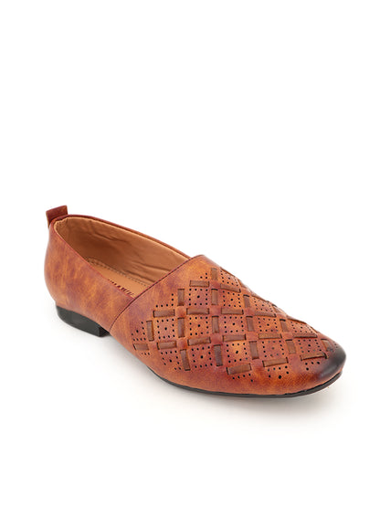 Men's Tan Casual Slip On Loafers