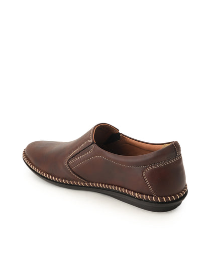 Men's Brown Casual Slip On Loafers