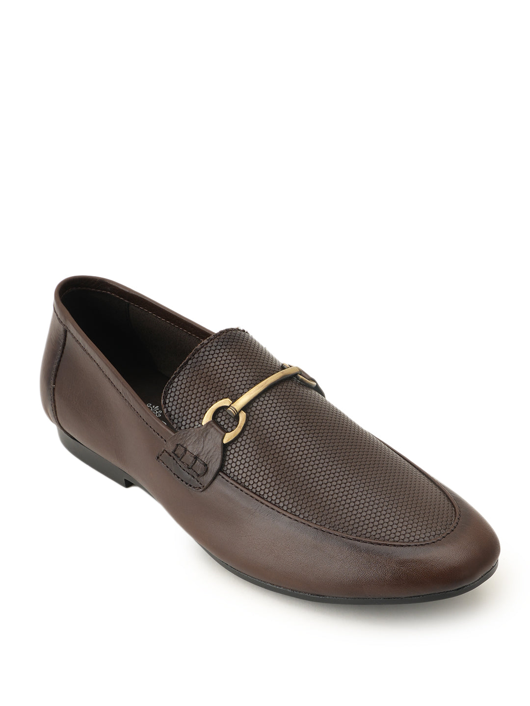 Men's Brown Leather Casual Loafers