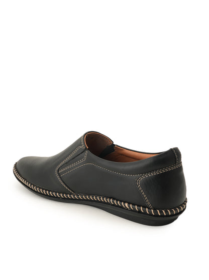 Men's Black Casual Slip On Loafers