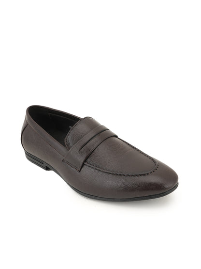Men's Brown Leather Casual Loafers