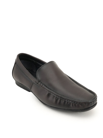 Men's Brown Leather Casual Loafers