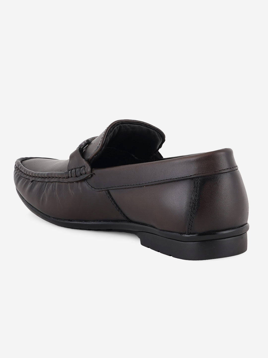 Men's Brown Leather Casual Loafers