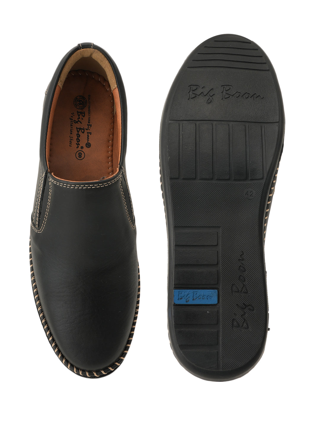 Men's Black Casual Slip On Loafers