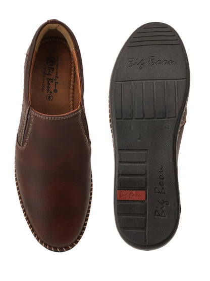 Men's Brown Casual Slip On Loafers