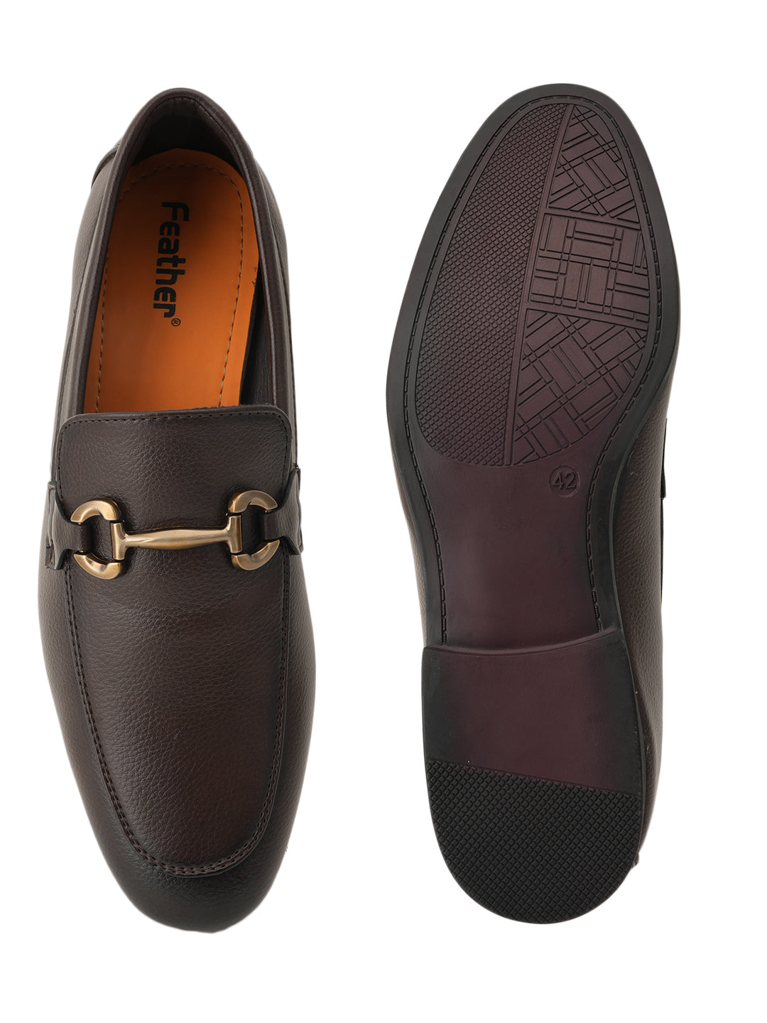 Men's Brown Casual Slip On Loafers