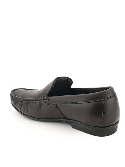 Men's Brown Leather Casual Loafers