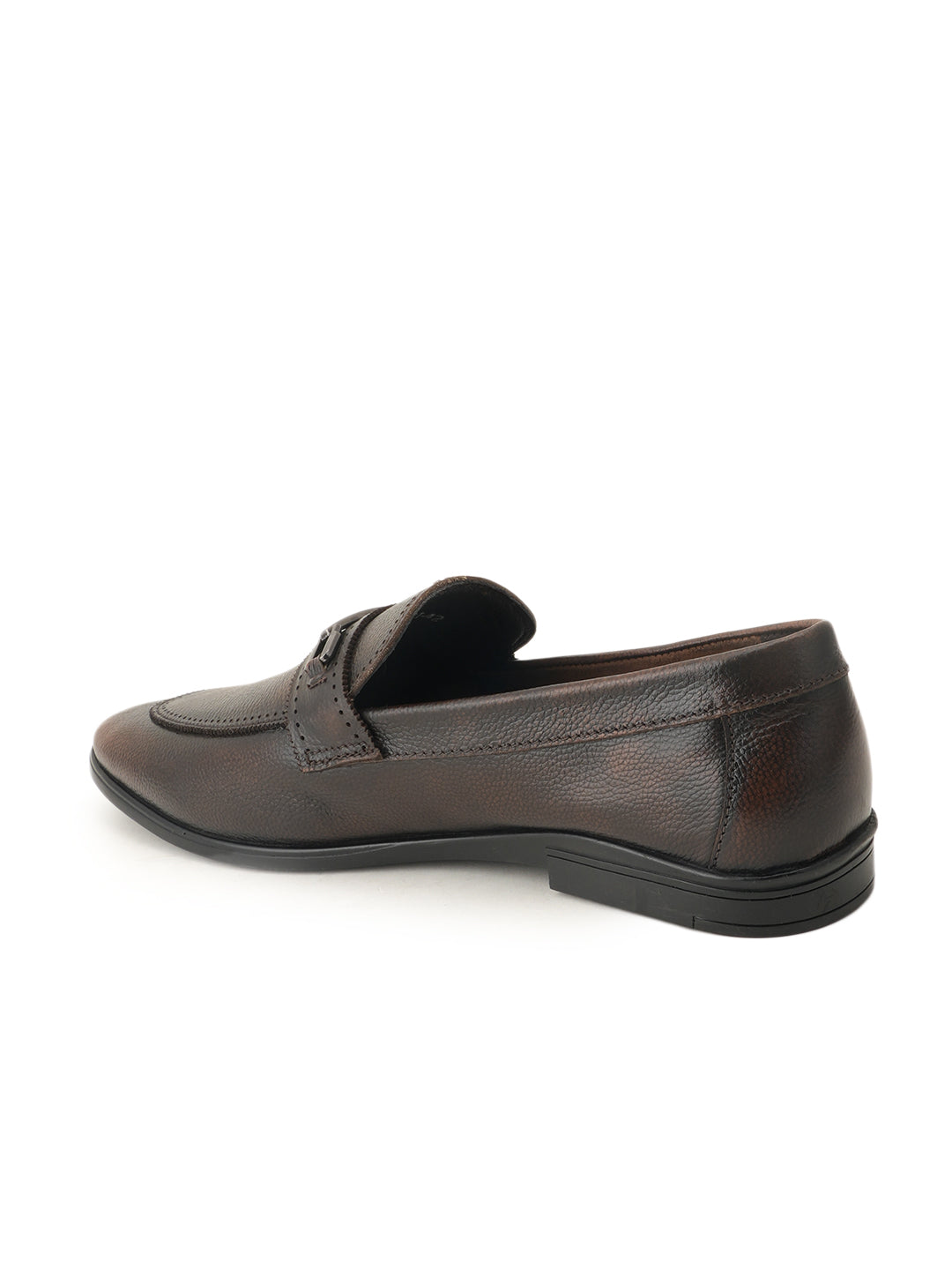 Men's Brown Leather Casual Loafers