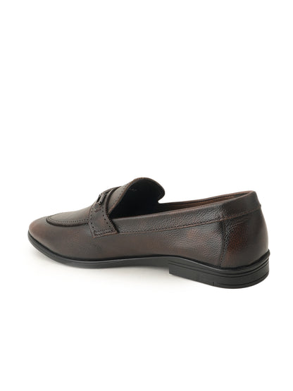 Men's Brown Leather Casual Loafers