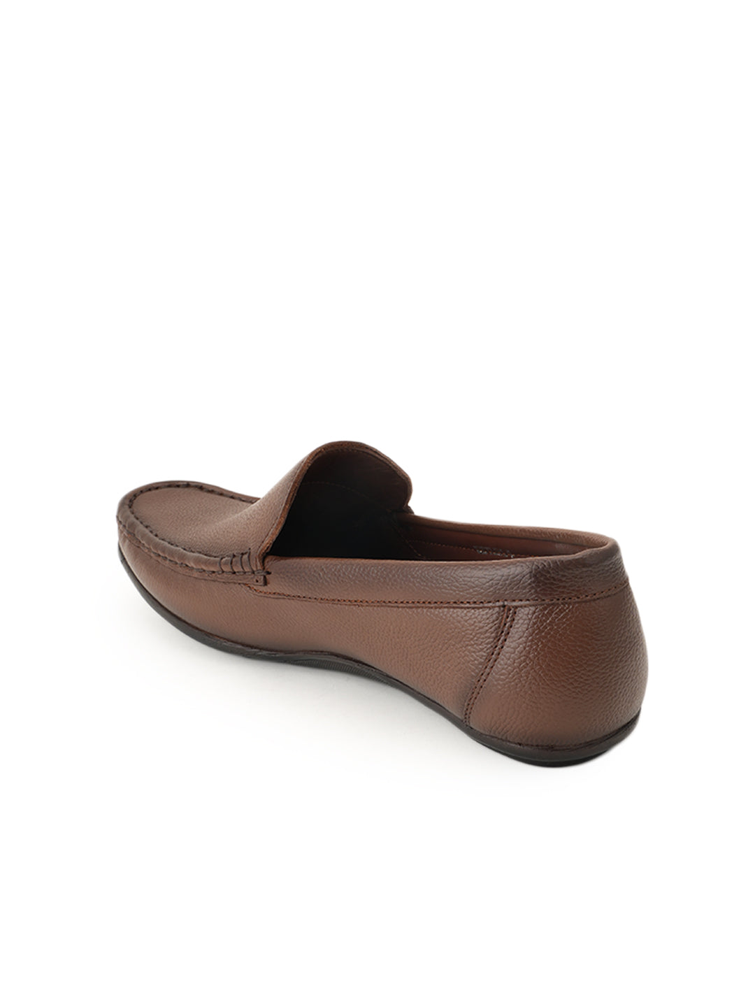 Men's Tan Leather Casual Loafers