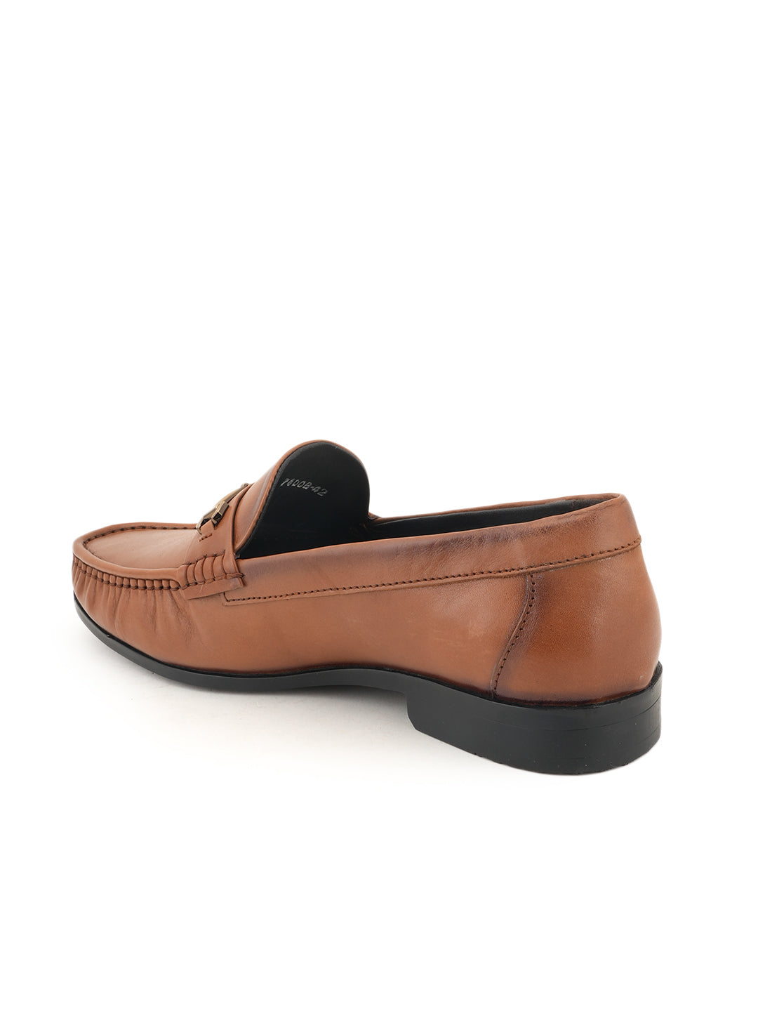 Men's Tan Leather Casual Loafers