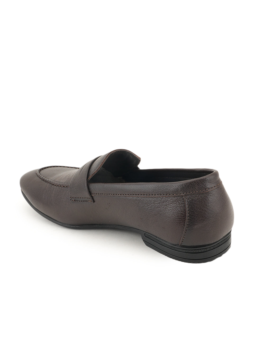Men's Brown Leather Casual Loafers