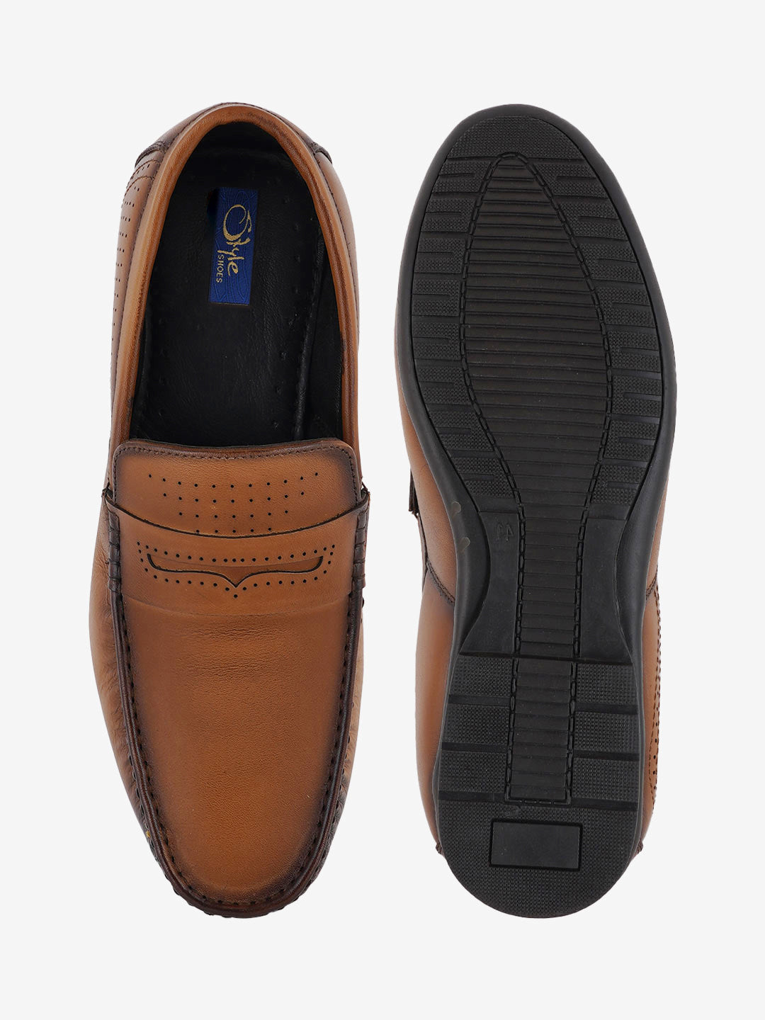 Men's Tan Casual Loafers