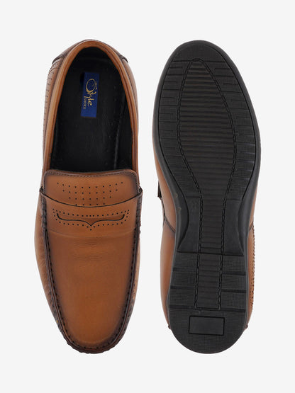Men's Tan Casual Loafers