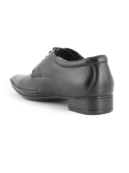 Black Lace Up Men Leather Formal Shoes