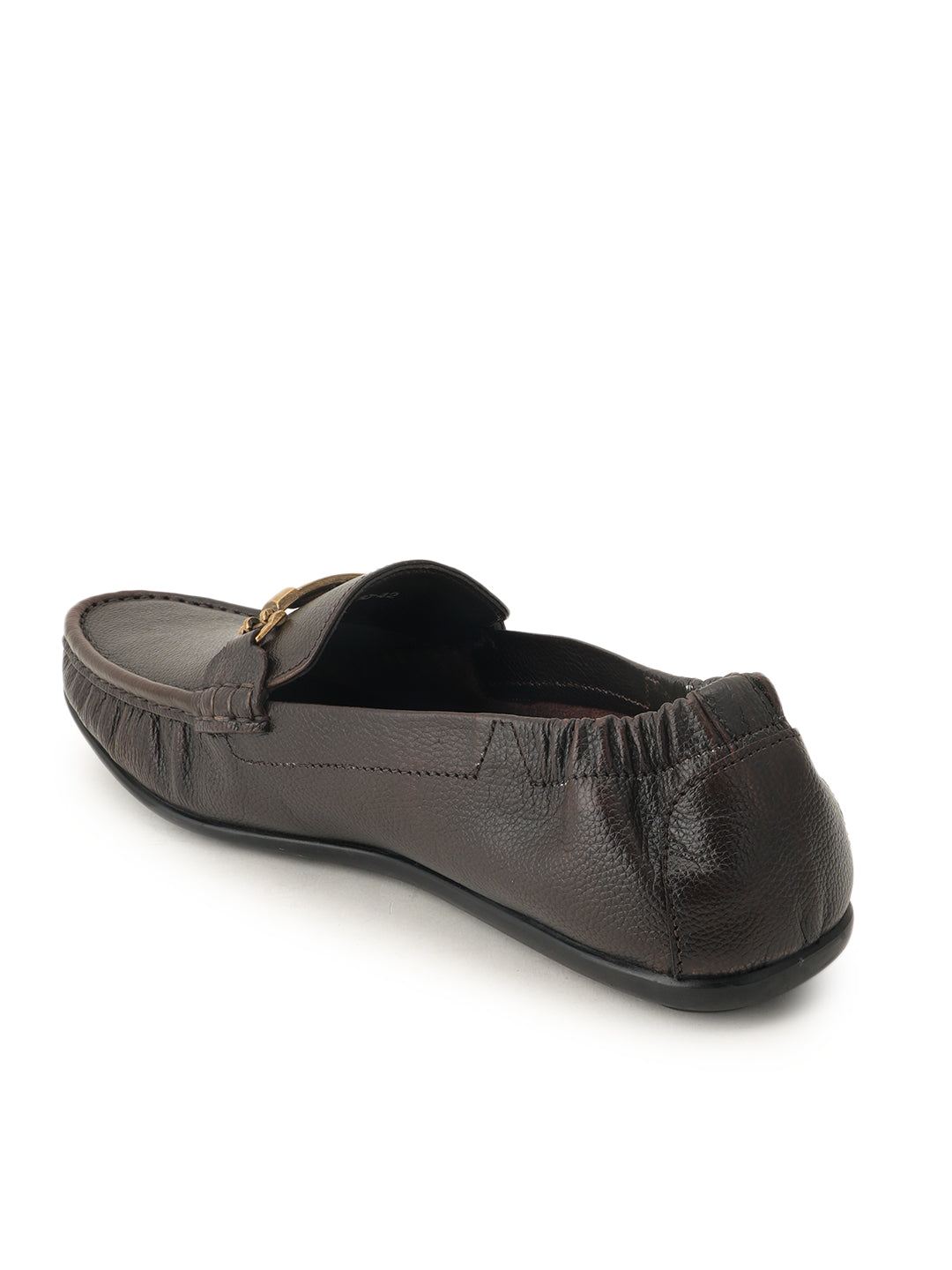 Men's Brown Leather Casual Loafers