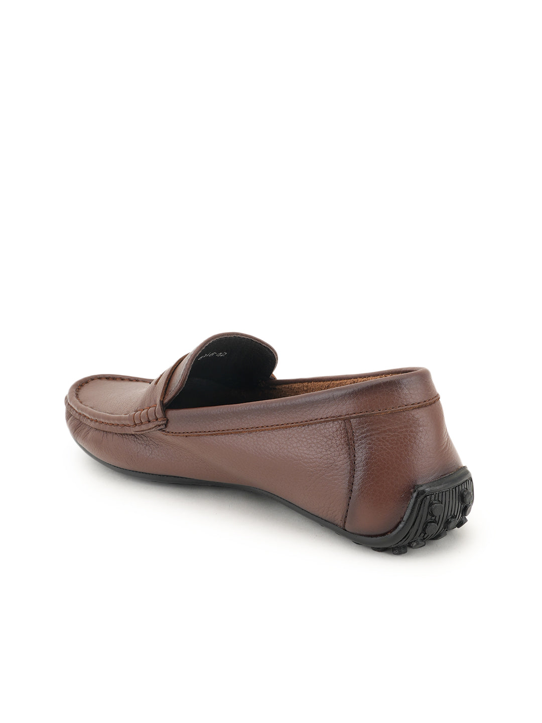 Men's Tan Leather Casual Loafers