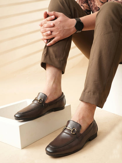 Men's Brown Casual Slip On Loafers