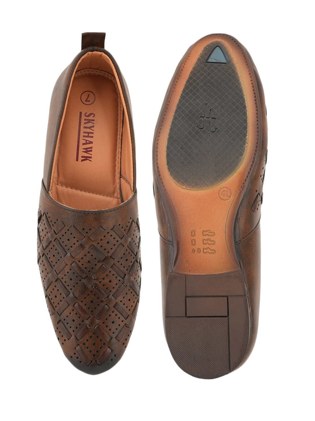 Men's Brown Casual Slip On Loafers