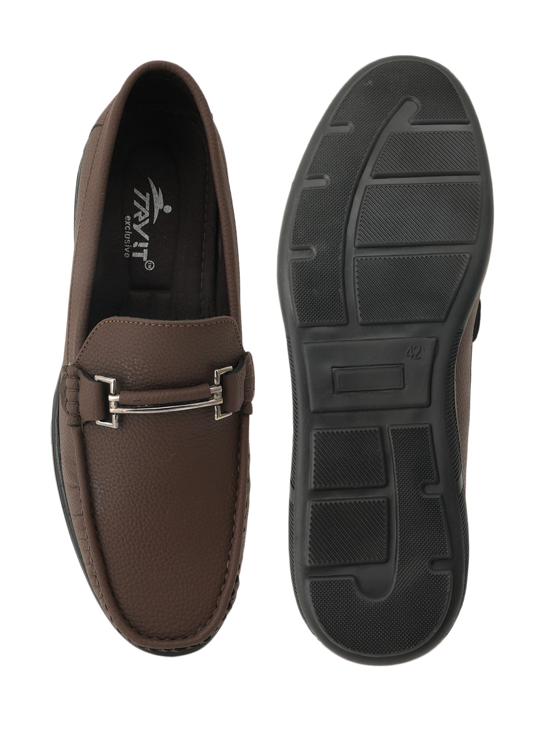Men's Brown Casual Slip On Loafers