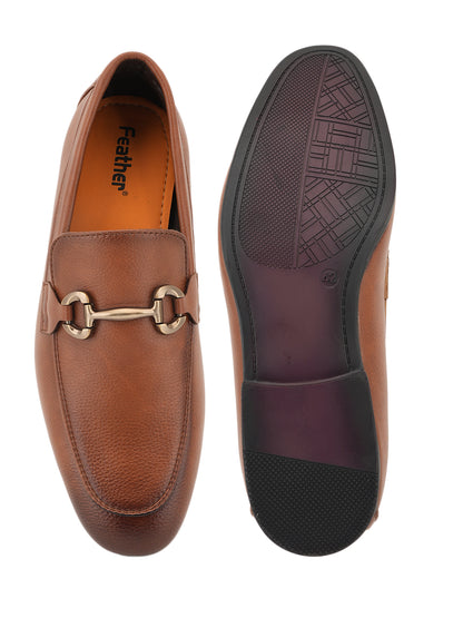 Men's Tan Casual Slip On Loafers
