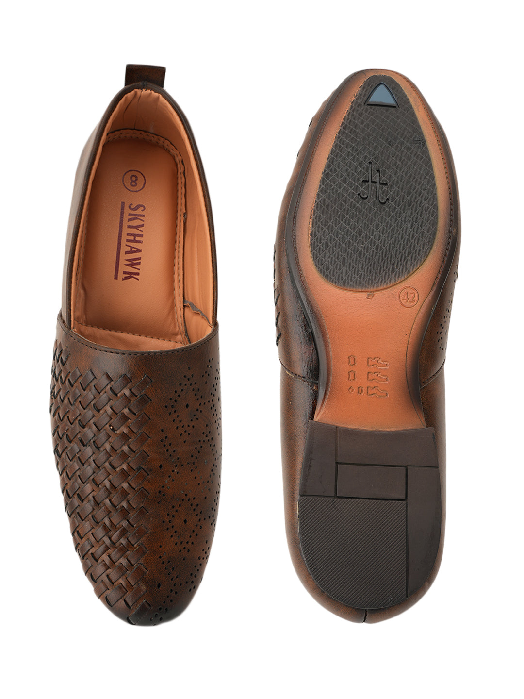 Men's Brown Casual Slip On Loafers