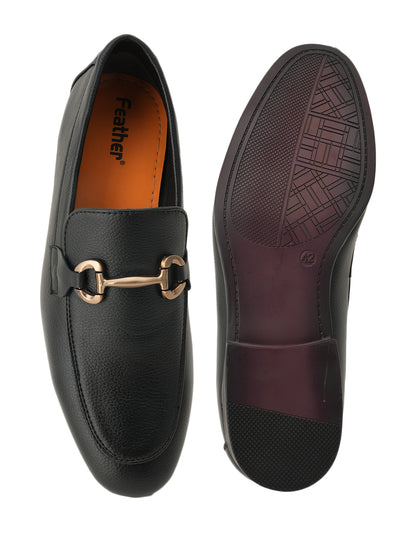Men's Black Casual Slip On Loafers
