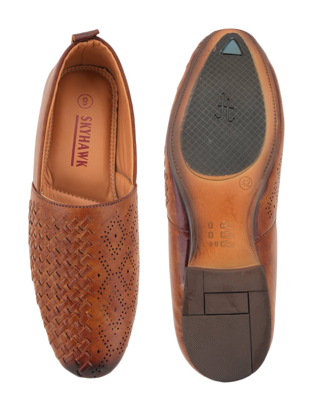 Men's Tan Casual Slip On Loafers