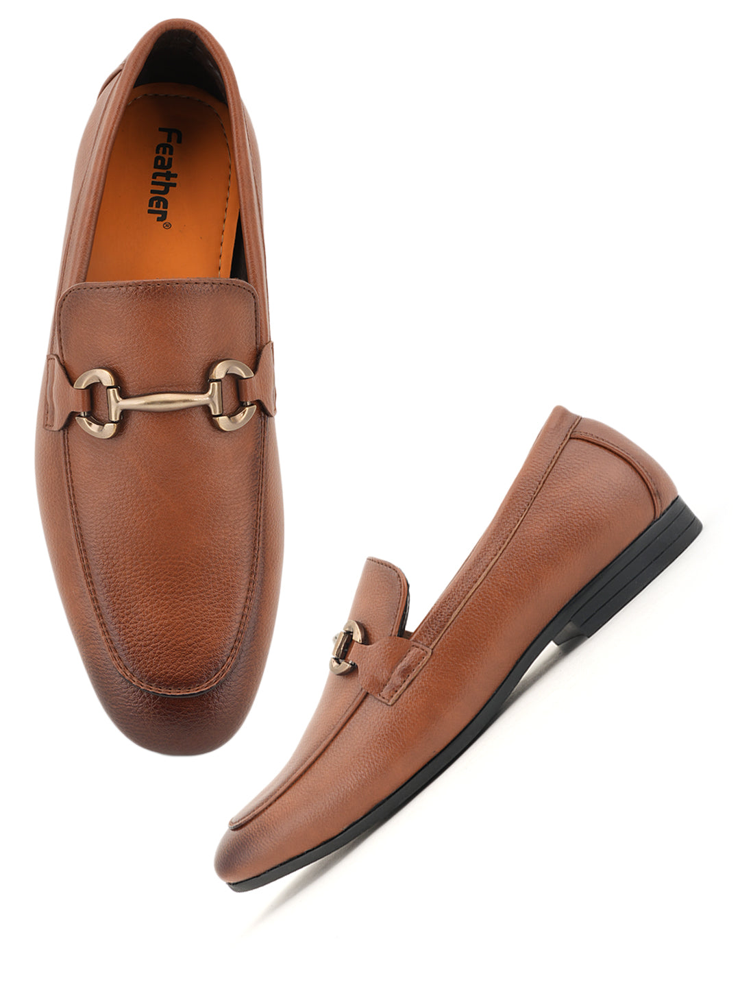 Men's Tan Casual Slip On Loafers