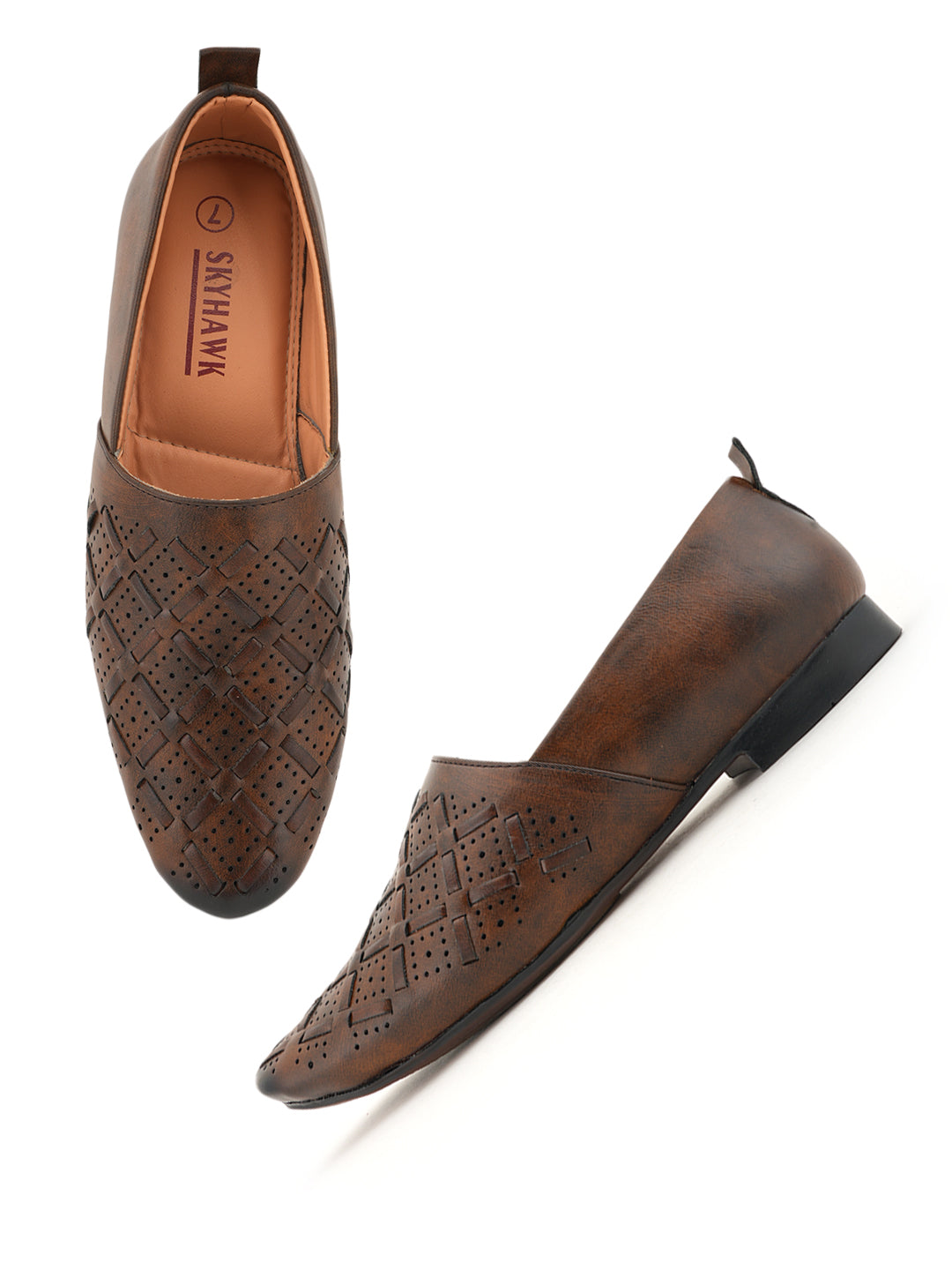 Men's Brown Casual Slip On Loafers