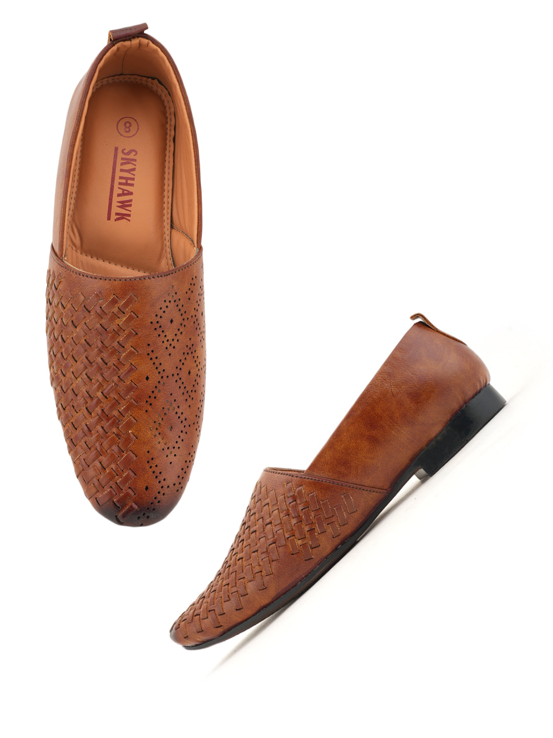 Men's Tan Casual Slip On Loafers
