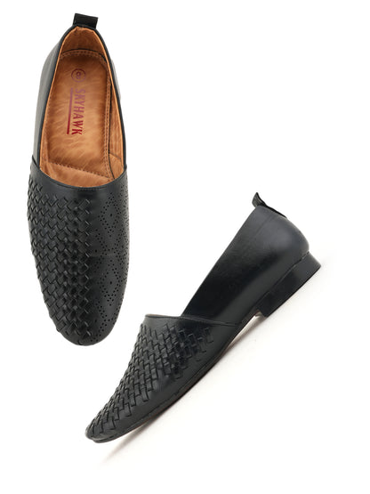 Men's Black Casual Slip On Loafers