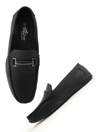 Men's Black Casual Slip On Loafers
