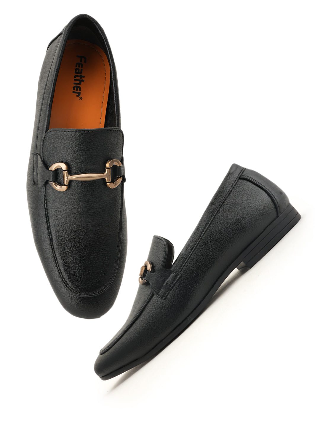 Men's Black Casual Slip On Loafers