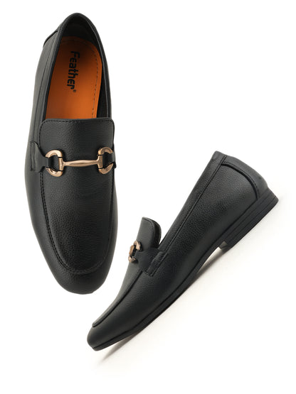 Men's Black Casual Slip On Loafers