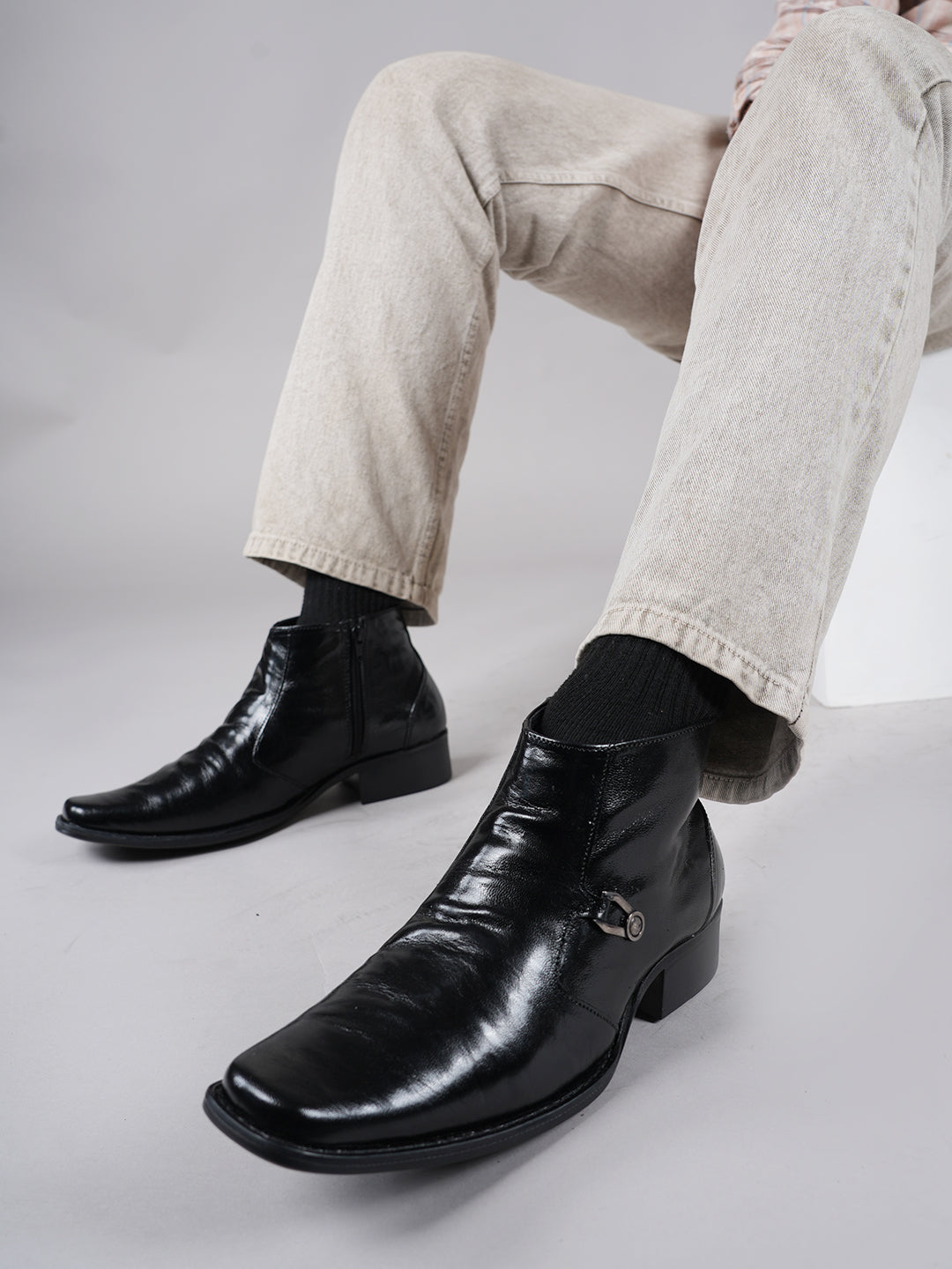Men's Black Chelsea Boots