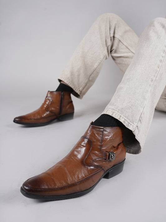 Men's Tan Chelsea Boots