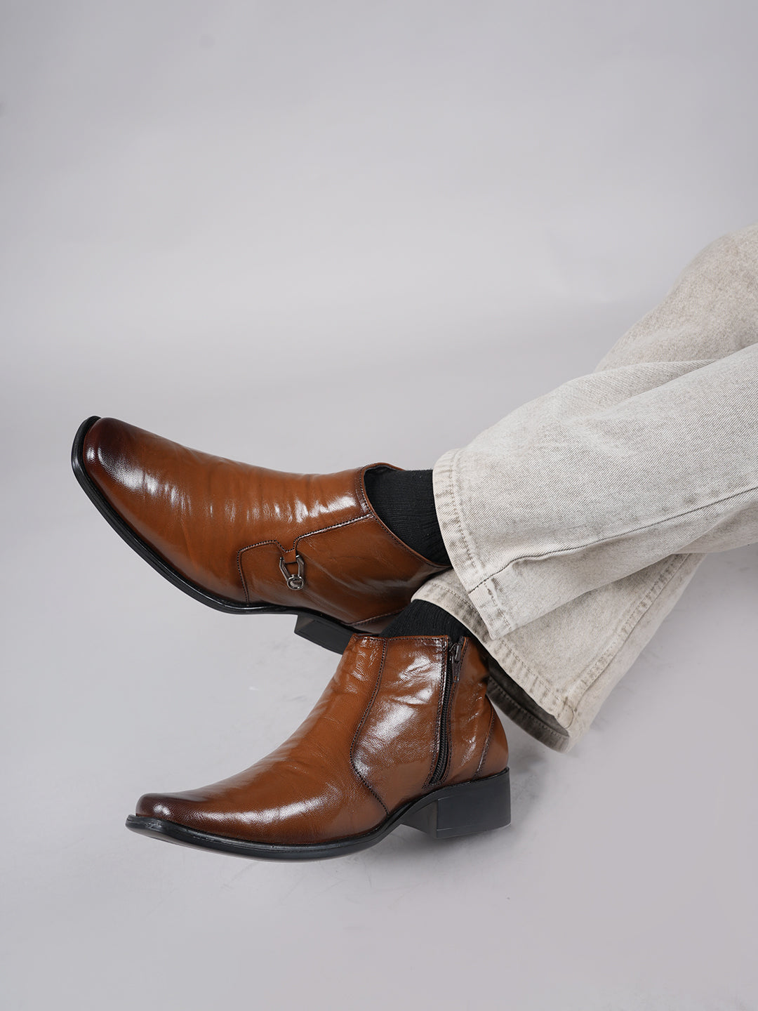 Men's Tan Chelsea Boots