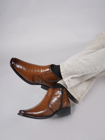 Men's Tan Chelsea Boots
