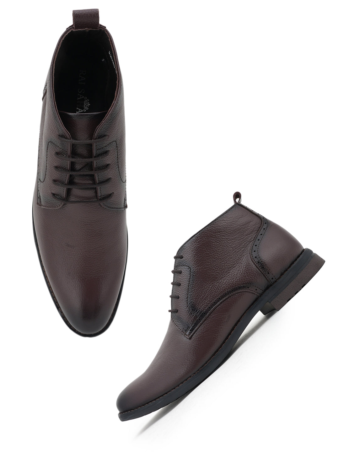 Men's Brown Leather Boots