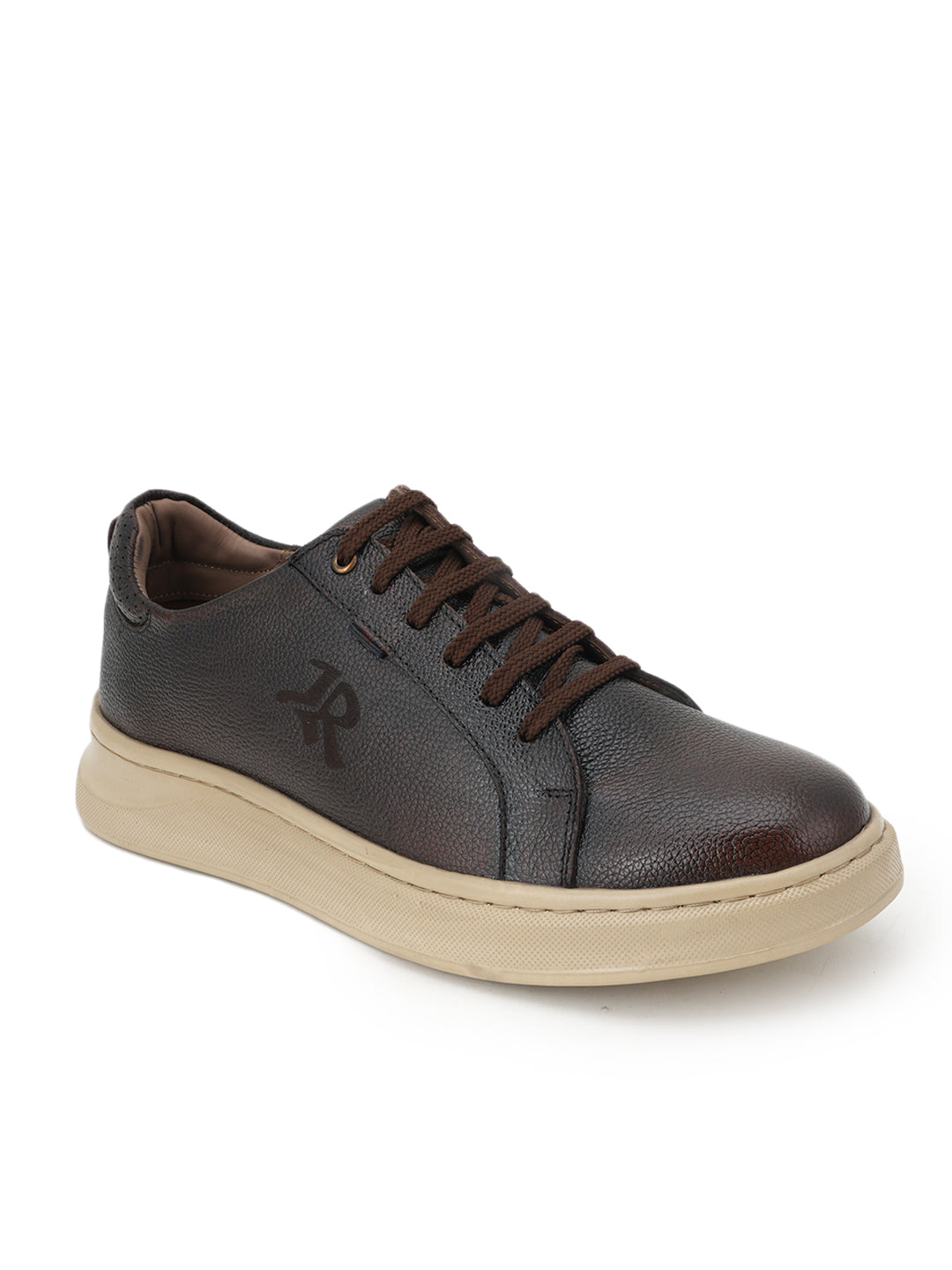 Men's Brown Leather Casual Shoes
