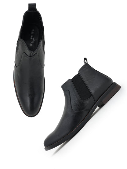 Men's Black Chelsea Boots