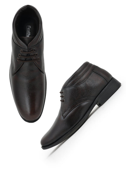 Men's Brown Leather Boots