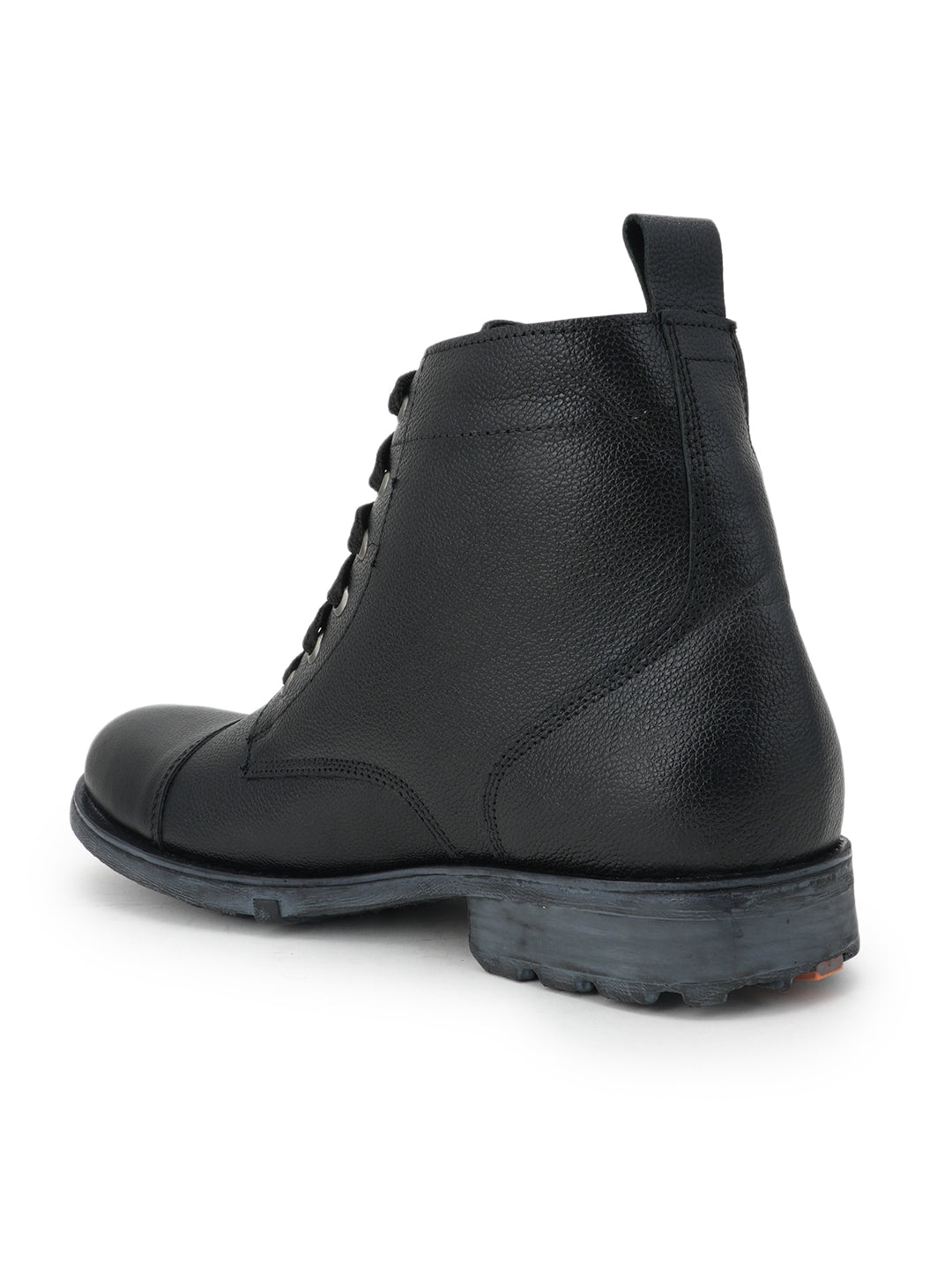 Men's Black Leather Boots
