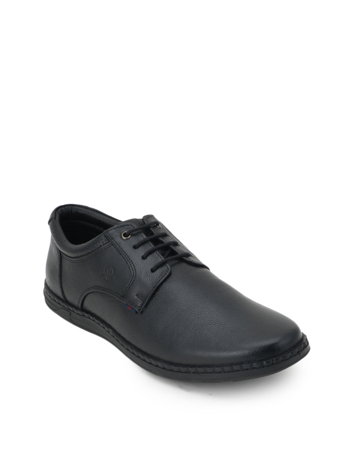 Men's Black Leather Casual Shoes