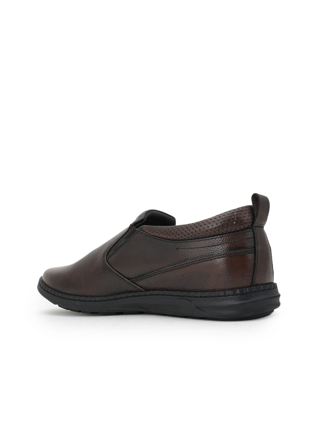 Men's Brown Leather Casual Shoes