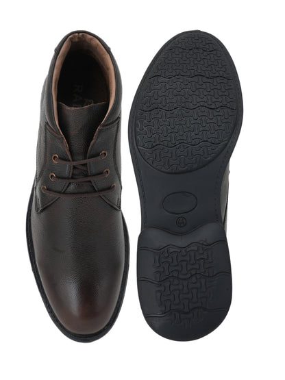 Men's Brown Leather Boots