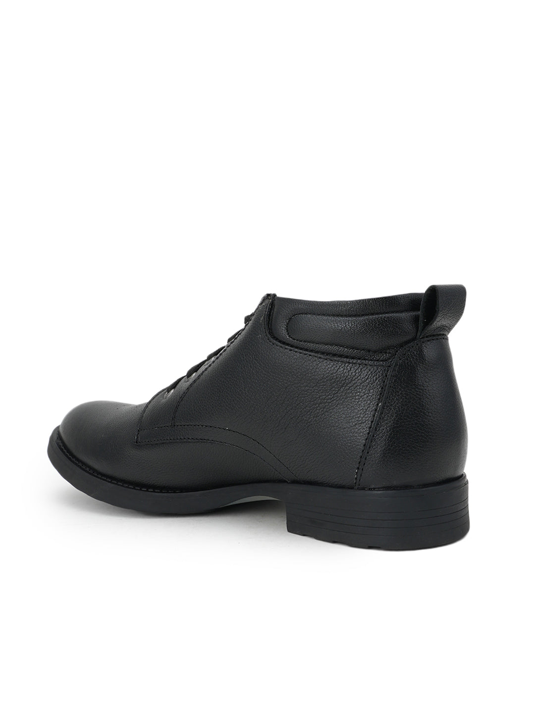 Men's Black Leather Boots