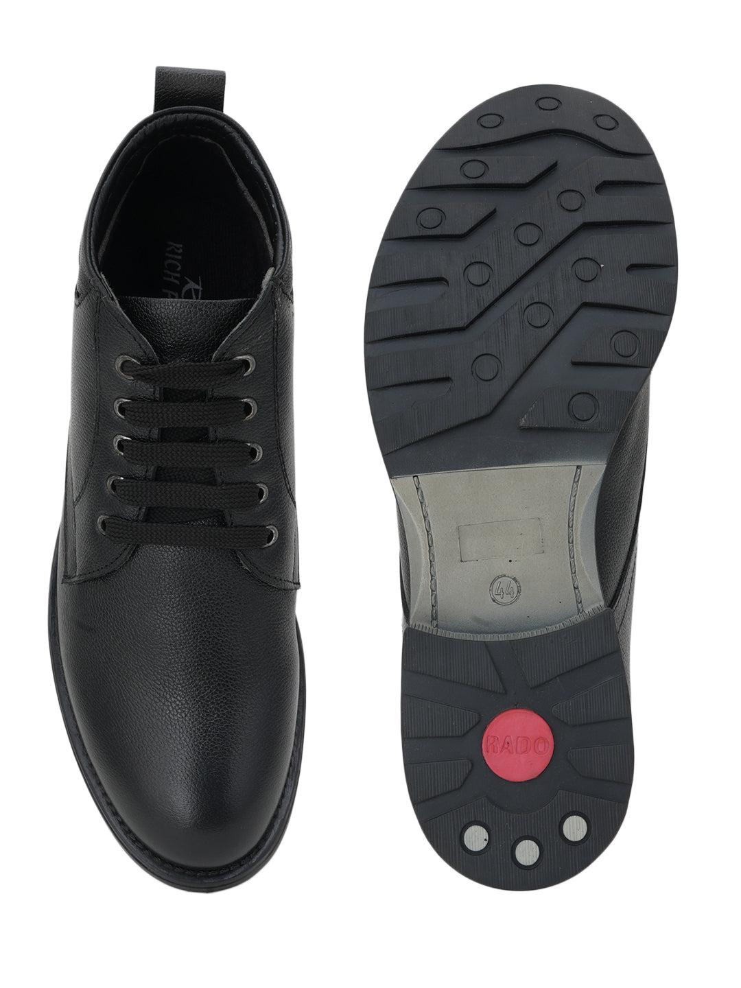 Men's Black Leather Boots